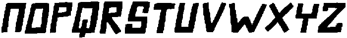 Lonely Shore Italic otf (400) Font UPPERCASE