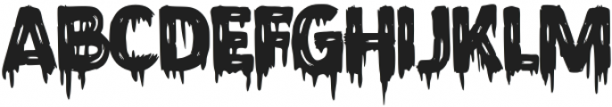 Lonesome Zombies otf (400) Font UPPERCASE