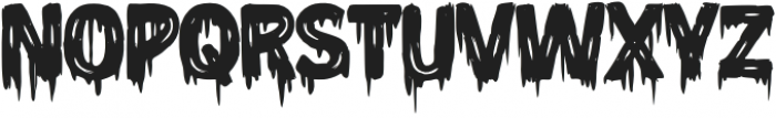 Lonesome Zombies otf (400) Font UPPERCASE