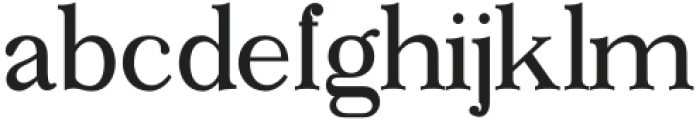 Long River Medium otf (500) Font LOWERCASE