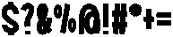 Long Time Regular otf (400) Font OTHER CHARS