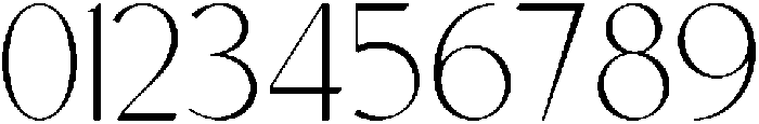 Longevity otf (400) Font OTHER CHARS