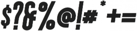 Longitude Bold Italic otf (700) Font OTHER CHARS