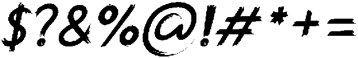 Longshot Italic otf (400) Font OTHER CHARS