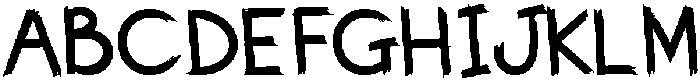 Longshot Regular otf (400) Font UPPERCASE