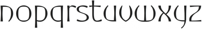 Longstride-Regular otf (400) Font LOWERCASE