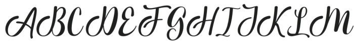 Longtime Script Italic Regular otf (400) Font UPPERCASE