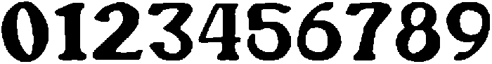 Longyards Rough otf (400) Font OTHER CHARS
