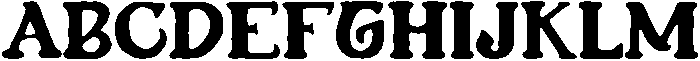 Longyards Rough otf (400) Font UPPERCASE