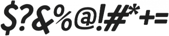 Lonkie Regular Italic otf (400) Font OTHER CHARS
