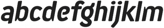 Lonkie Regular Italic otf (400) Font LOWERCASE