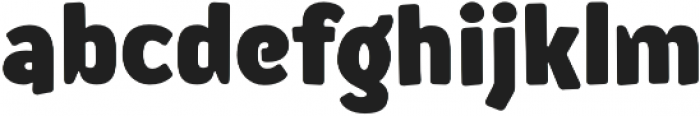 Lonkie otf (700) Font LOWERCASE