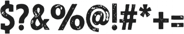 Look Serif Print Bold otf (700) Font OTHER CHARS