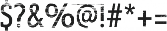 Look Serif Wood Regular otf (400) Font OTHER CHARS