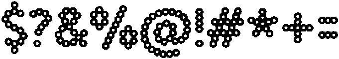 LoopLock Regular otf (400) Font OTHER CHARS
