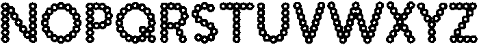 LoopLock Regular otf (400) Font UPPERCASE
