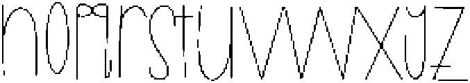 Loopella otf (400) Font LOWERCASE