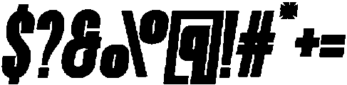 Looproad Slant otf (400) Font OTHER CHARS