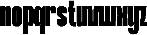 Looproad otf (400) Font LOWERCASE