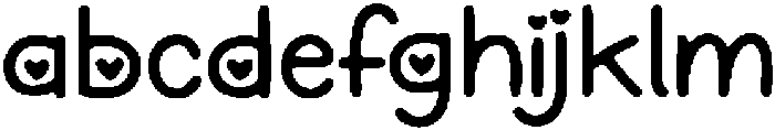 Loopy Hearts Regular otf (400) FONT