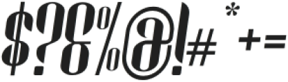 Looqie-Oblique otf (400) Font OTHER CHARS