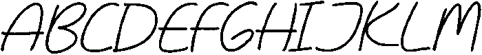 Looseform Pressure otf (400) Font UPPERCASE