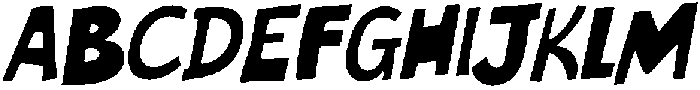Lorcasen Italic otf (400) Font UPPERCASE