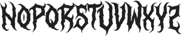 Lord Eratgon otf (400) Font UPPERCASE