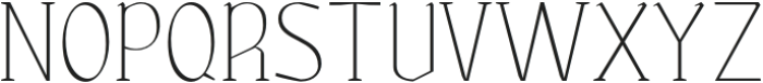 Lordines Thin otf (100) Font UPPERCASE