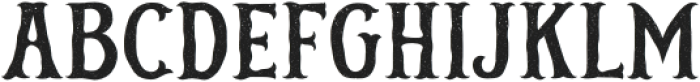 Lordshill Distressed Reguler otf (400) Font LOWERCASE