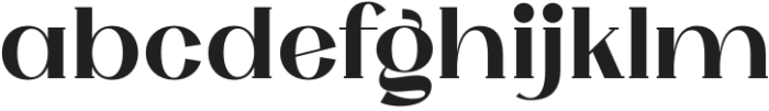 Loreda Black otf (900) Font LOWERCASE