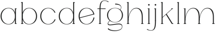 Loreda Thin ttf (100) Font LOWERCASE