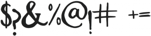 Lorem Serif otf (400) Font OTHER CHARS