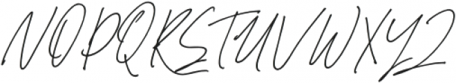 Loremita Signature Regular otf (400) Font UPPERCASE