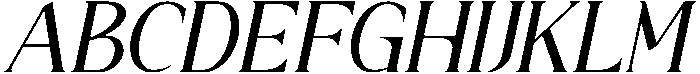 Lorentrix Italic otf (400) Font UPPERCASE