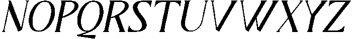 Lorentrix Italic otf (400) Font UPPERCASE