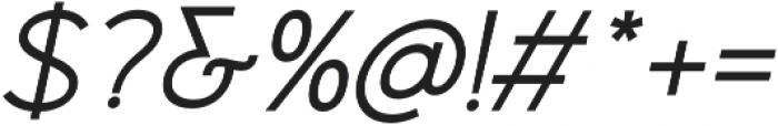 Lorenza Italic otf (400) Font OTHER CHARS