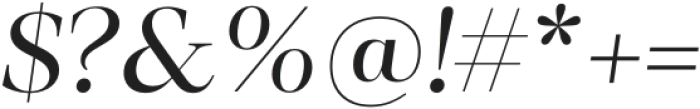 Loretta Display Italic otf (400) Font OTHER CHARS
