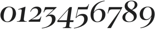 Loretta Display Medium Italic otf (500) Font OTHER CHARS
