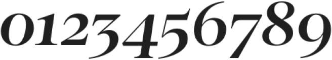 Loretta Display SemiBold Italic otf (600) Font OTHER CHARS