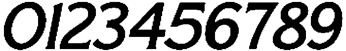 Lorine Oblique otf (400) Font OTHER CHARS