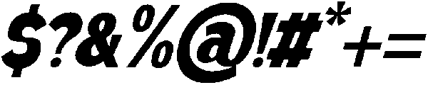 Lorzen Sans Serif Oblique otf (400) Font OTHER CHARS