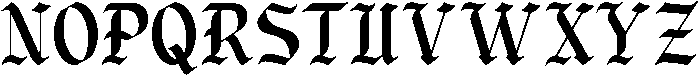 Los Reyes Regular otf (400) Font UPPERCASE