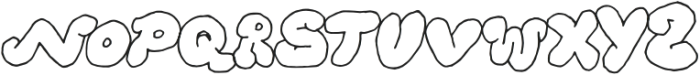Loser TM Regular otf (400) Font UPPERCASE