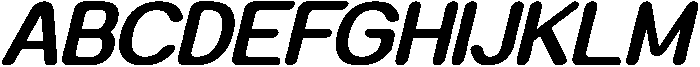 Losginext Italic otf (400) Font UPPERCASE