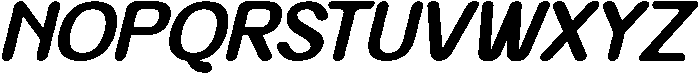 Losginext Italic otf (400) Font UPPERCASE