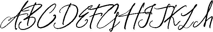 Lost Angelica otf (400) Font UPPERCASE