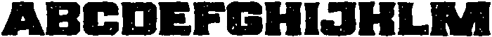 Lost Creek Crusty otf (400) Font UPPERCASE