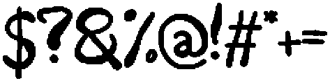 Lost Inside Regular otf (400) Font OTHER CHARS