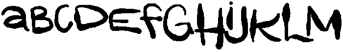 Lost Inside Regular otf (400) Font UPPERCASE